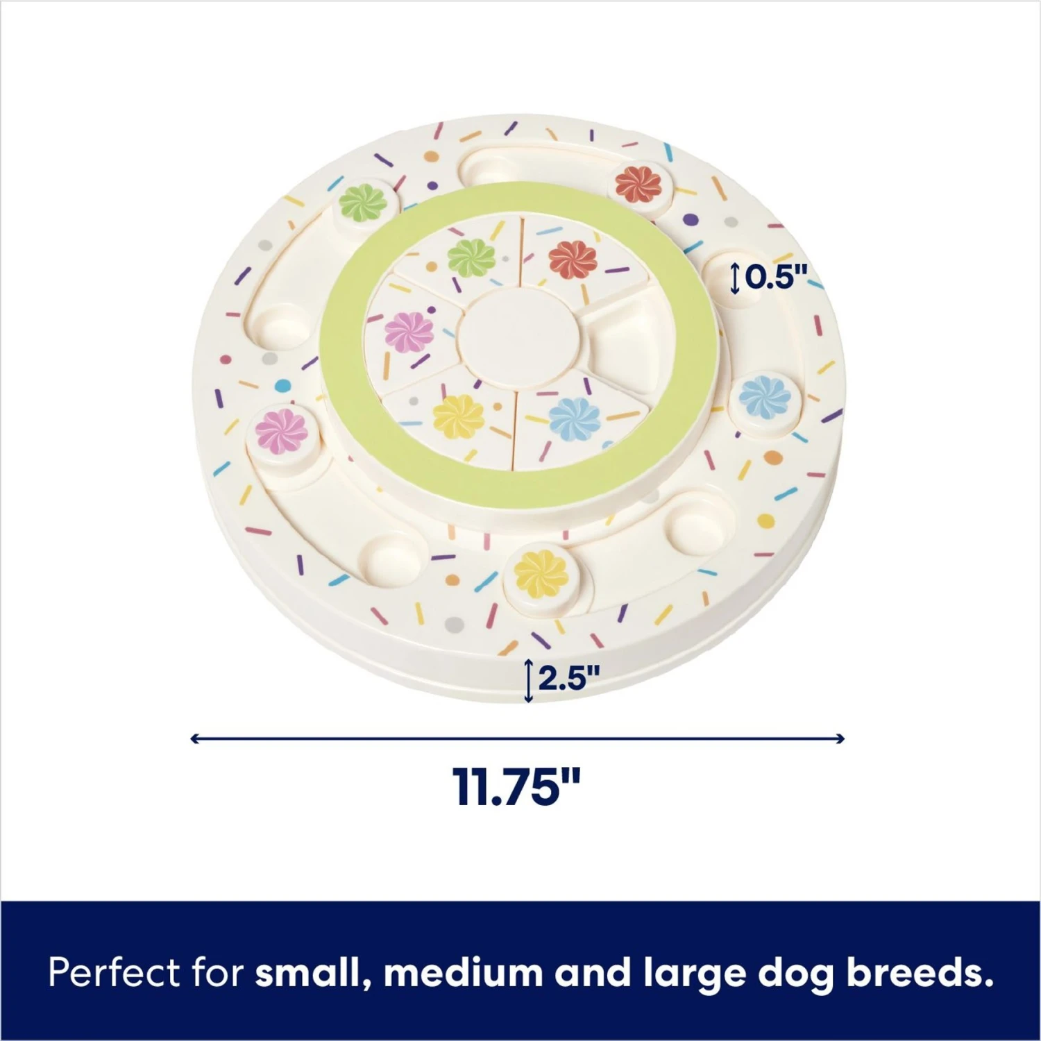 Frisco Tiered Cake Interactive Puzzle Dog Toy, Easy Frisco Tiered Cake Interactive Puzzle Dog Toy, Easy -Pet Store 506346 PT1. AC SS1800 V1675200070