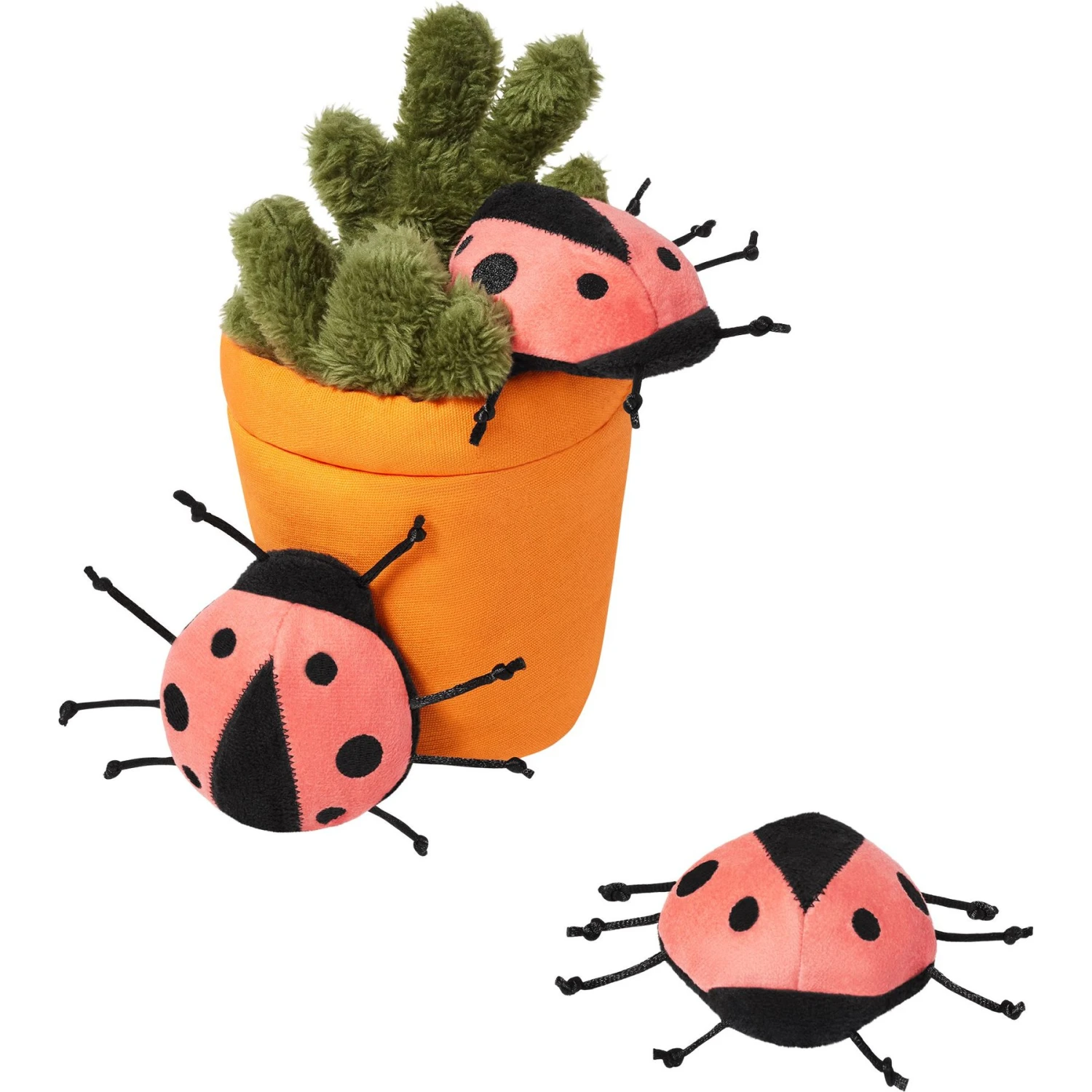 Frisco Spring Potted Plant and Ladybugs Interactive Plush Cat Toy with Catnip Frisco Spring Potted Plant And Ladybugs Interactive Plush Cat Toy With Catnip -Pet Store 541542 MAIN. AC SS1800 V1670608497