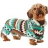 Frisco Fairisle Cozy Plush Fleece Dog & Cat PJs, Green 1 Frisco Fairisle Cozy Plush Fleece Dog & Cat PJs, Green -Pet Store 719054 MAIN. AC SS1800 V1692380241