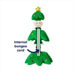 Frisco Holiday Elf In A Tree Bungee Plush Squeaky Dog Toy 4 Frisco Holiday Elf In A Tree Bungee Plush Squeaky Dog Toy -Pet Store 739846 PT2. AC SS1800 V1695045362