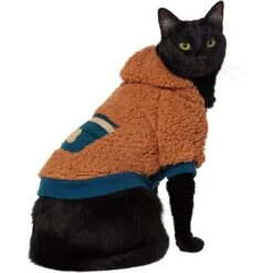 Frisco Wubby Textured Fleece Dog & Cat Hoodie W/ Pocket -Pet Store 742510 PT2. AC SS1800 V1692203513