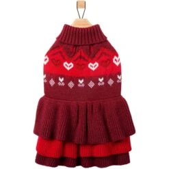 Frisco Nordic Sequin Dog & Cat Sweater Dress 5 Frisco Nordic Sequin Dog & Cat Sweater Dress -Pet Store 745886 PT3. AC SS1800 V1694793753