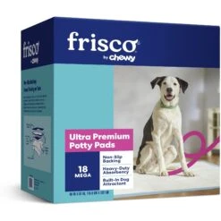Frisco Mega Non-Skid Ultra Premium Dog Training & Potty Pads