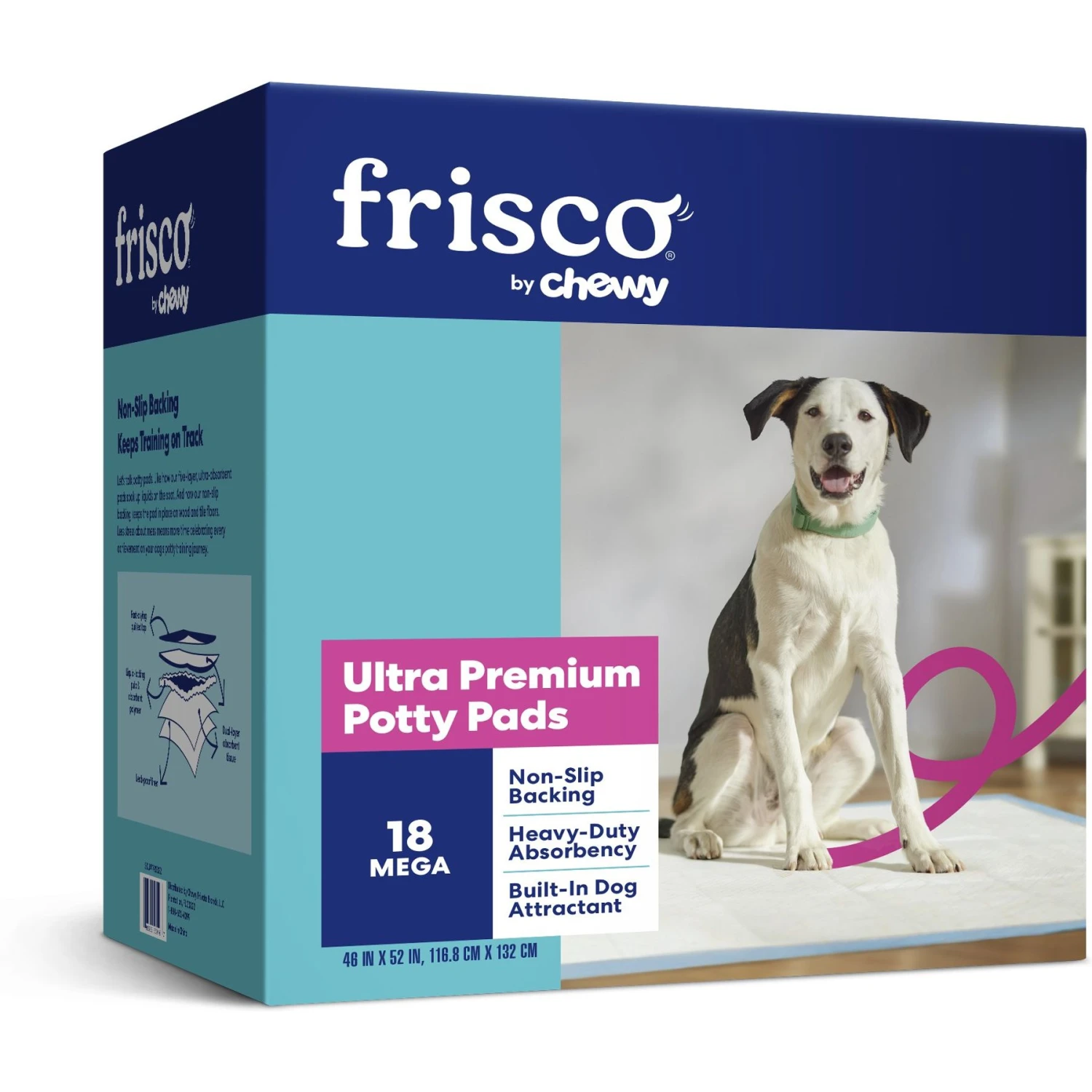 Frisco Mega Non-Skid Ultra Premium Dog Training & Potty Pads Frisco Mega Non-Skid Ultra Premium Dog Training & Potty Pads -Pet Store 793822 MAIN. AC SS1800 V1683577849