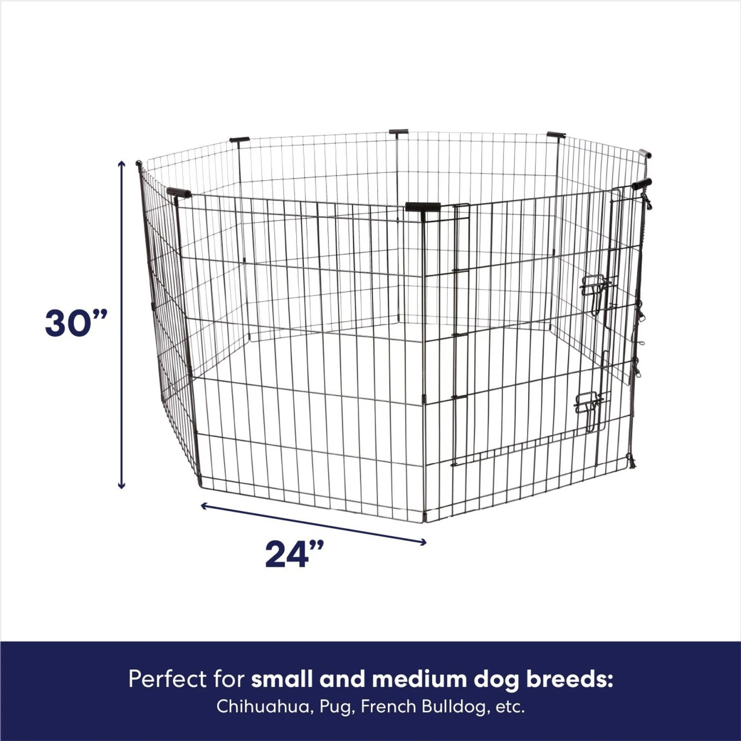 Frisco Wire Dog & Small Pet Exercise Pen with Step-Through Door Frisco Wire Dog & Small Pet Exercise Pen With Step-Through Door -Pet Store 97484 PT1. AC SS1800 V1667228184