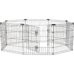 Frisco Wire Dog & Small Pet Exercise Pen With Step-Through Door 4 Frisco Wire Dog & Small Pet Exercise Pen With Step-Through Door -Pet Store 97484 PT2. AC SS1800 V1657661187