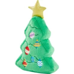 Frisco Holiday Santa's Helpers Plush Squeaky Dog Toy, 3 Count & Frisco Holiday Tree Thin Plush Squeaky Dog Toy -Pet Store 986222 PT5. AC SS1800 V1698257737