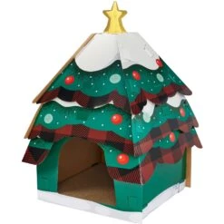 Frisco Holiday Log Cabin Cardboard Cat House & Frisco Holiday Christmas Tree Cardboard Cat House 7 Frisco Holiday Log Cabin Cardboard Cat House & Frisco Holiday Christmas Tree Cardboard Cat House -Pet Store 986238 PT5. AC SS1800 V1698257734