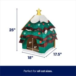 Frisco Holiday Log Cabin Cardboard Cat House & Frisco Holiday Christmas Tree Cardboard Cat House 8 Frisco Holiday Log Cabin Cardboard Cat House & Frisco Holiday Christmas Tree Cardboard Cat House -Pet Store 986238 PT6. AC SS1800 V1698258344